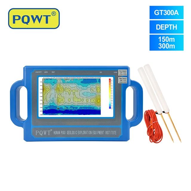 PQWT S300 Well Water Search Device 300m Water Detector Groundwater Detector Geological Groundwater Detector