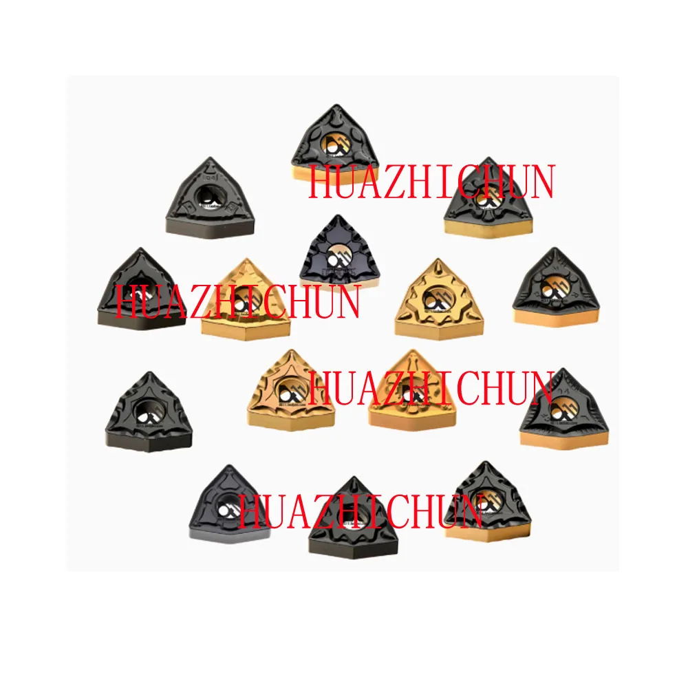

HUAZHICHUN WNMG160404 160408 YF GM3220 LM GM3225 SF MC3 KM Твердосплавные вставки Фреза Инструмент