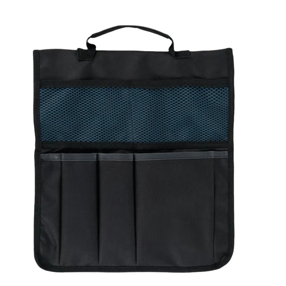 600D Oxford Cloth Garden Stool Bag Portable Foldable Garden Kneeler Tool Bag Heavy Duty With Multiple Storage Pouch