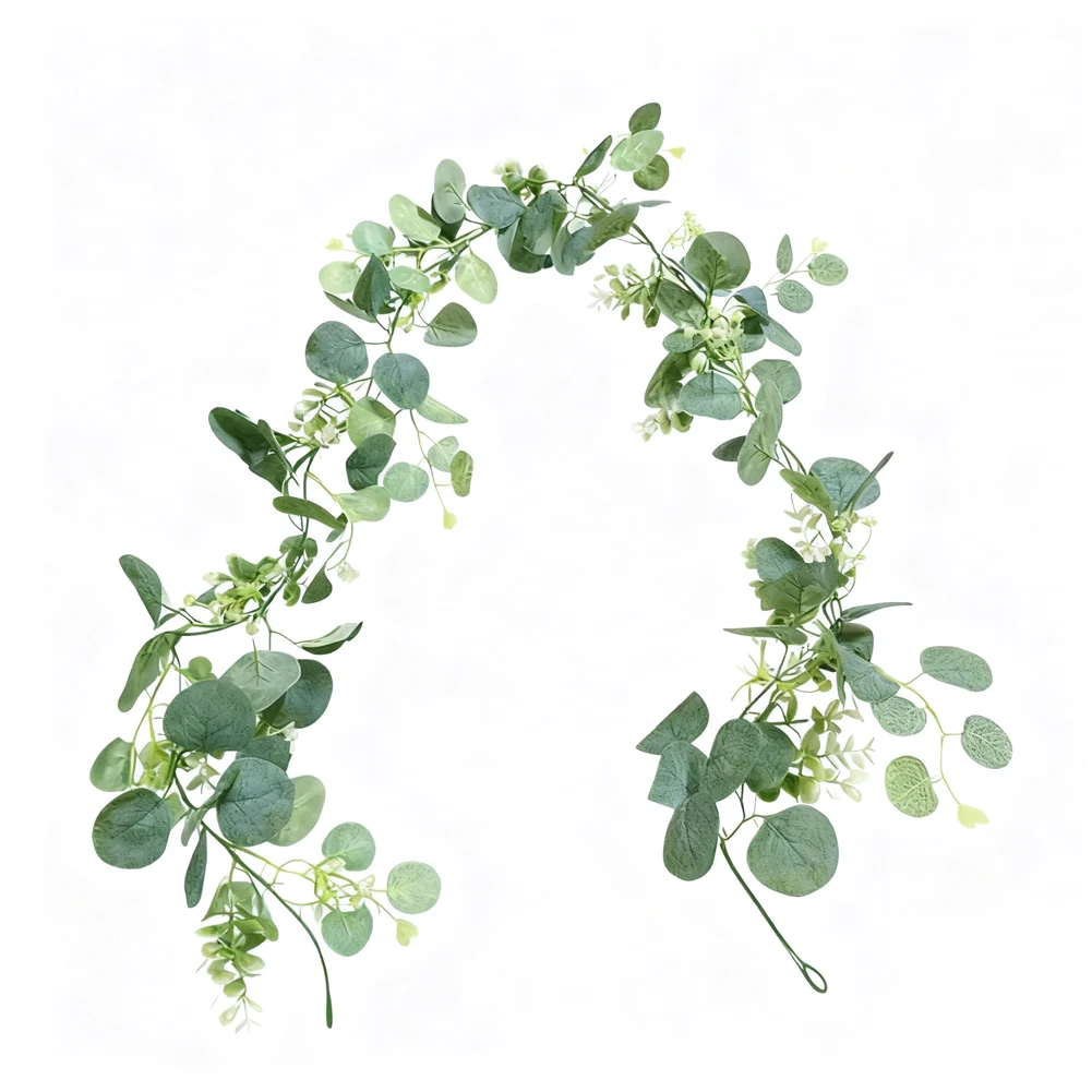 Artificial rattan vine for decorative indoor use featuring natural texture and lightweight design for easy handling