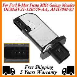 For Ford B-Max Fiesta MK6 Galaxy Mondeo MK4 Ranger Transit Mass Air Flow Meter Sensor MAF 8V21-12B579-AA 8V2112B579AA AFH70M-83