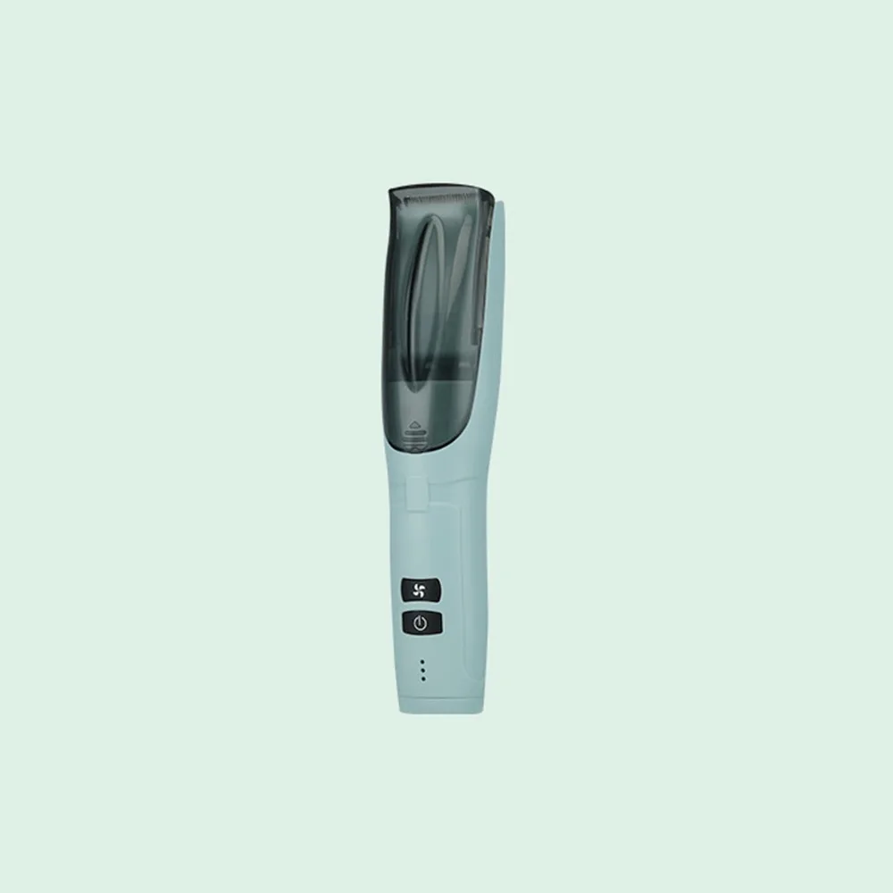 

Rechargeable Hair Clipper Automatic Hair Suction Wireless 's Electric Clippers Silent Secial Shaving Tool
