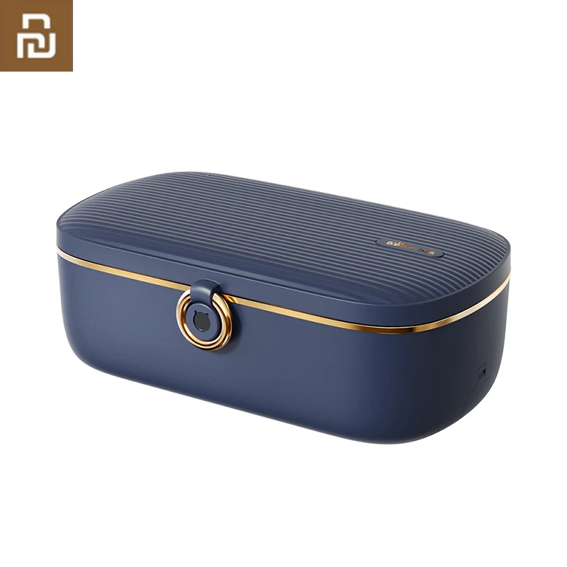 Stainless Steel Multifunctional Electric Heating Lunch Box Smart Reservation Food Storage Container For Student O Bear DFH-P09D1