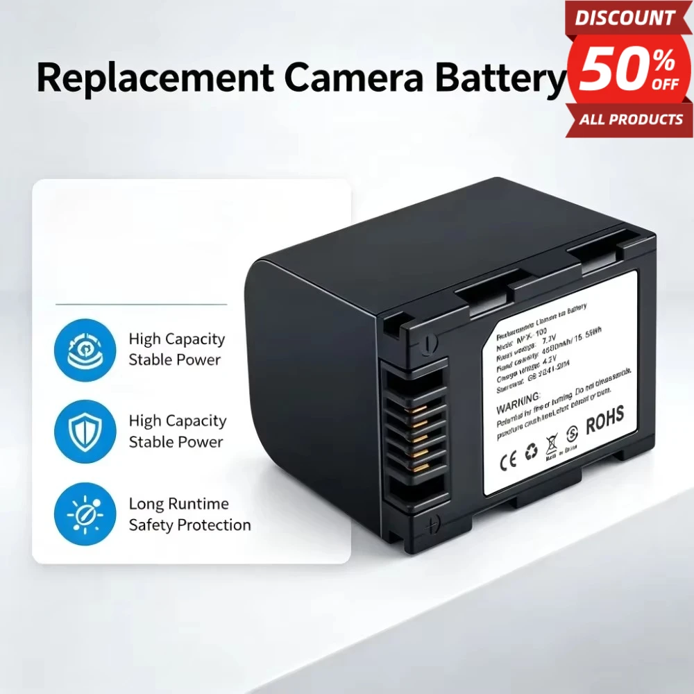 NPX-108 3.7V 4500mAh 16.65Wh High Capacity Replacement Li-ion Battery for Sony RX100 RX20 Digital Camera Power Pack with Charger