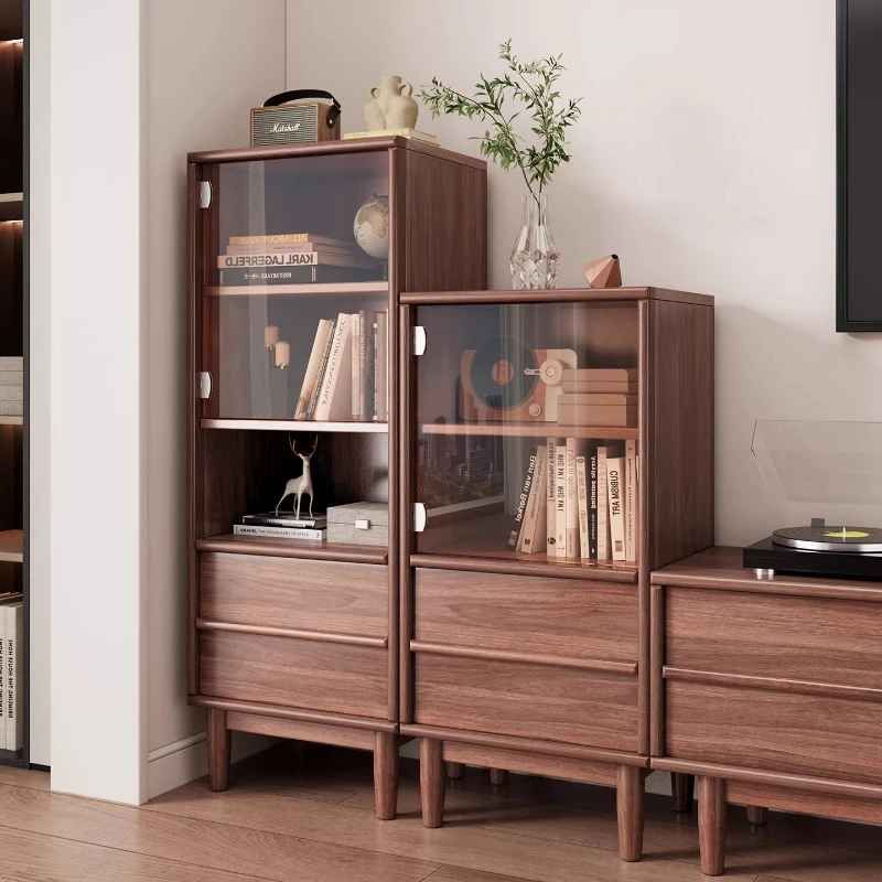 

medium and ancient style TV side cabinet, living room home 2025 new sofa side cabinet, wine cabinet, retro style TV cabinet