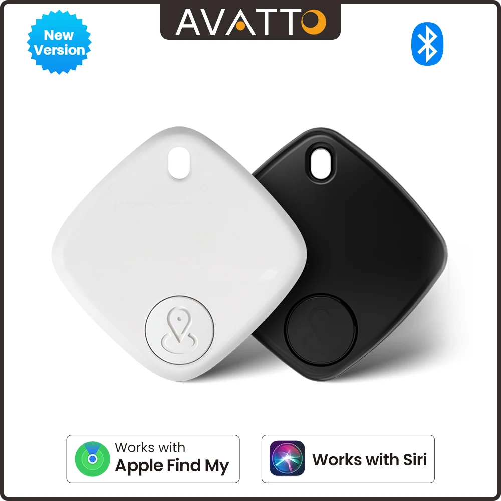 AVATTO Mini Tracking Device Air Tag Key Child Finder Pet Location Smart Bluetooth Car Pet Vehicle Important Items Lost Tracker