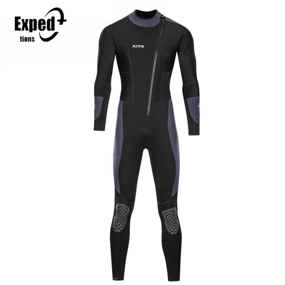 

5MM Neoprene Wetsuit Deepwater Diving Suit Winter Men Women Snorkeling Surfing One Piece Set Scuba Spearfishing Swimsuit