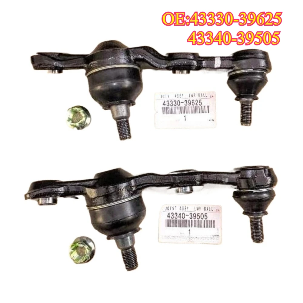 

High quality new for 43330-39625 43340-39505 For Toyota LEXUS LH & RH Black Front Lower Ball Joints