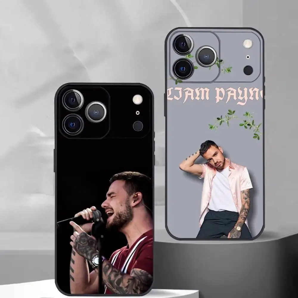 

S-Singer L-Liam Payne Phone Case Silicone Soft For IPhone 17 16 15 14 13 12 11 X XR Plus Pro Max Plus