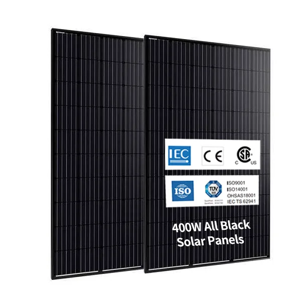 400W 450W All black mono panneau solaire painel solar Risen energy  panels 400 watt