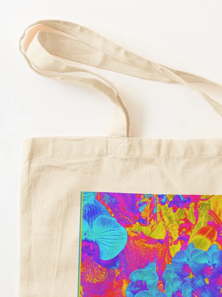 حقيبة أوركيد فانتازي حقيبة صديقة للبيئة لحقائب قماش الشاطئ وحقائب حمل الجامعة