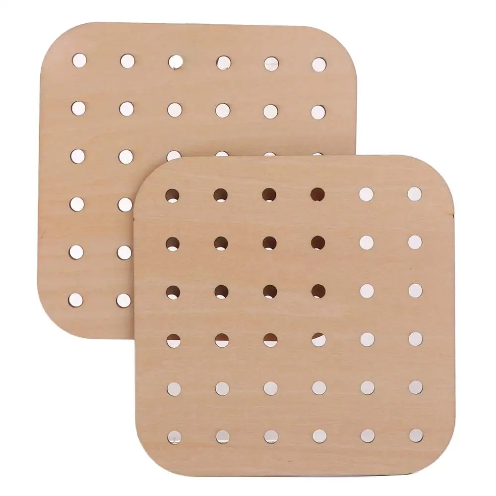 

Креативная деревянная веревочная доска Монтессори для обучения мышлению, графические развивающие игрушки с 15 шт. карточками, забавные