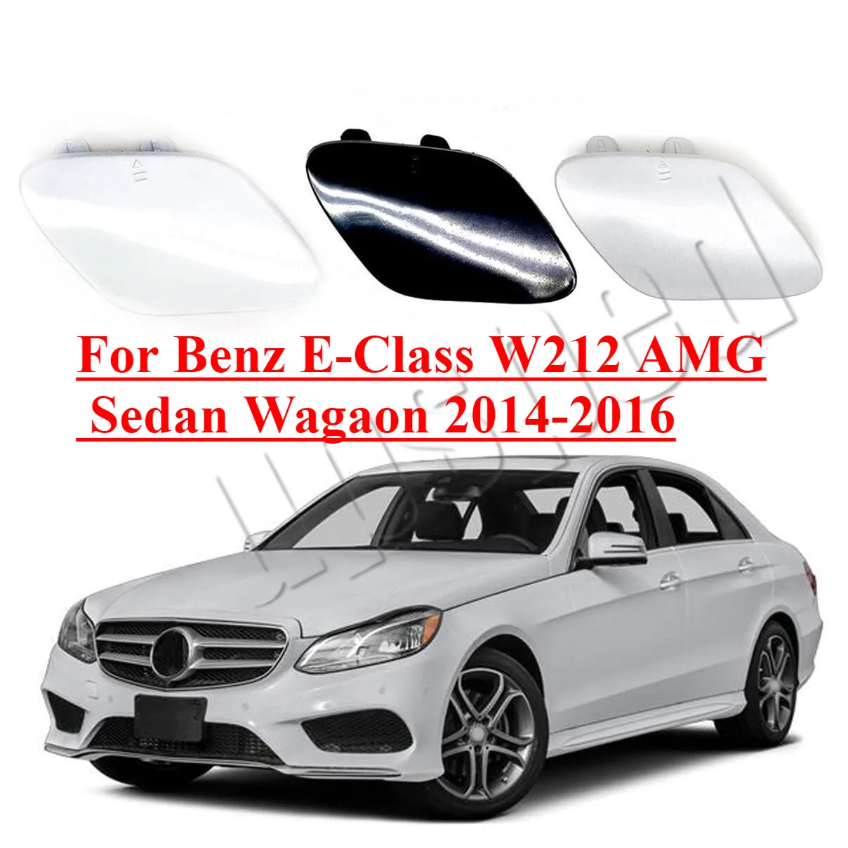 

Front Bumper Tow Hook Cover Cap For Benz E-Class W212 AMG Sedan Wagaon 2014-2016