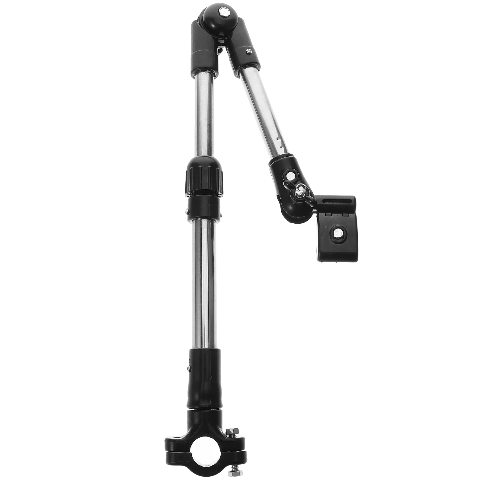 

Electric Bike Umbrella Holder Foldable Clamp Mount Lightweight Stable Compatibility Wheelchair Stroller Scooter