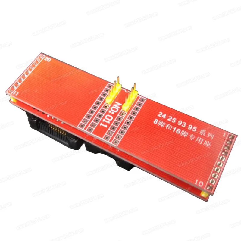 

3in1 SOP8 DIP8 SOP16-DIP8 150mil 208mil 300mil Socket Adapter 24/25/93/95 series Programmer Adapter
