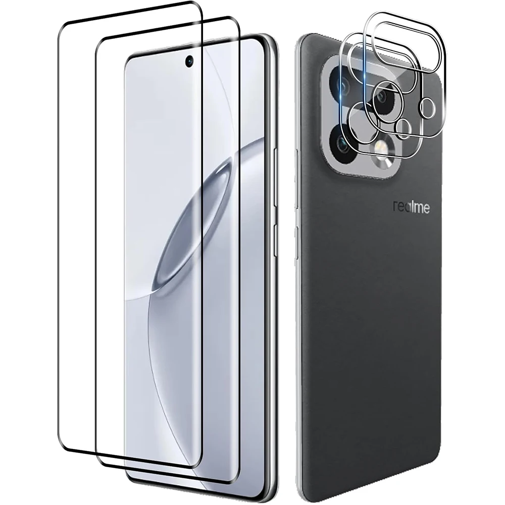 3D 9H Tempered Glass for Realme 16Pro Plus Global Screen Protector Camera Lens Film for Realme16Pro Plus RMX5131