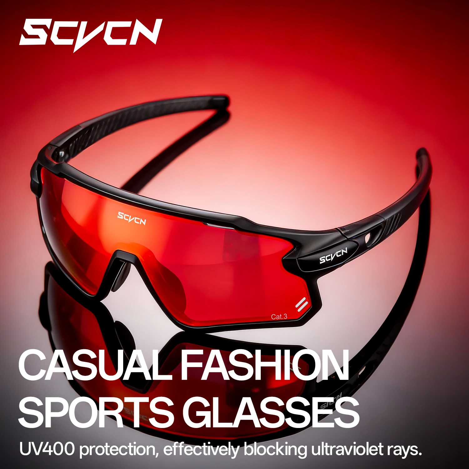 

Солнцезащитные очки для велоспорта SCVCN, очки для горного велосипеда, солнцезащитные очки UV400, очки для мужчин и женщин, для активного отдыха, велоспорта, походов, альпинизма