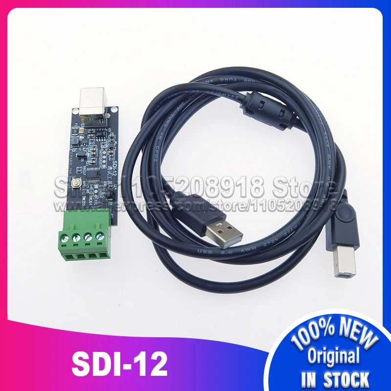 USB إلى SDI-12 لوحة بروتوكول التقاط مصحح الأخطاء محول SDI12 اختبار الاستشعار