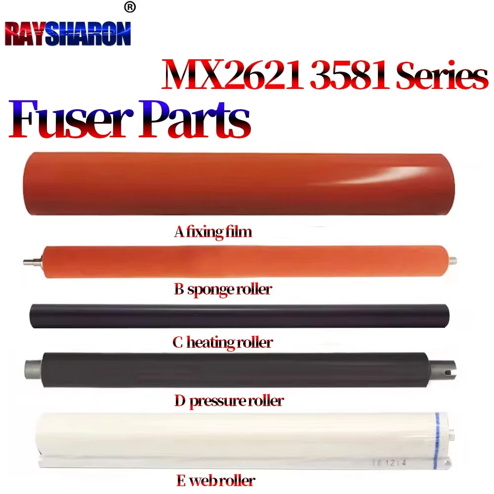 Fixing film Fuser Heating Roller Web roller For Sharp MX 3082 6082 3050 3060 3070 3550 3560 3570 4050 4060 4070 5050 5070 6050