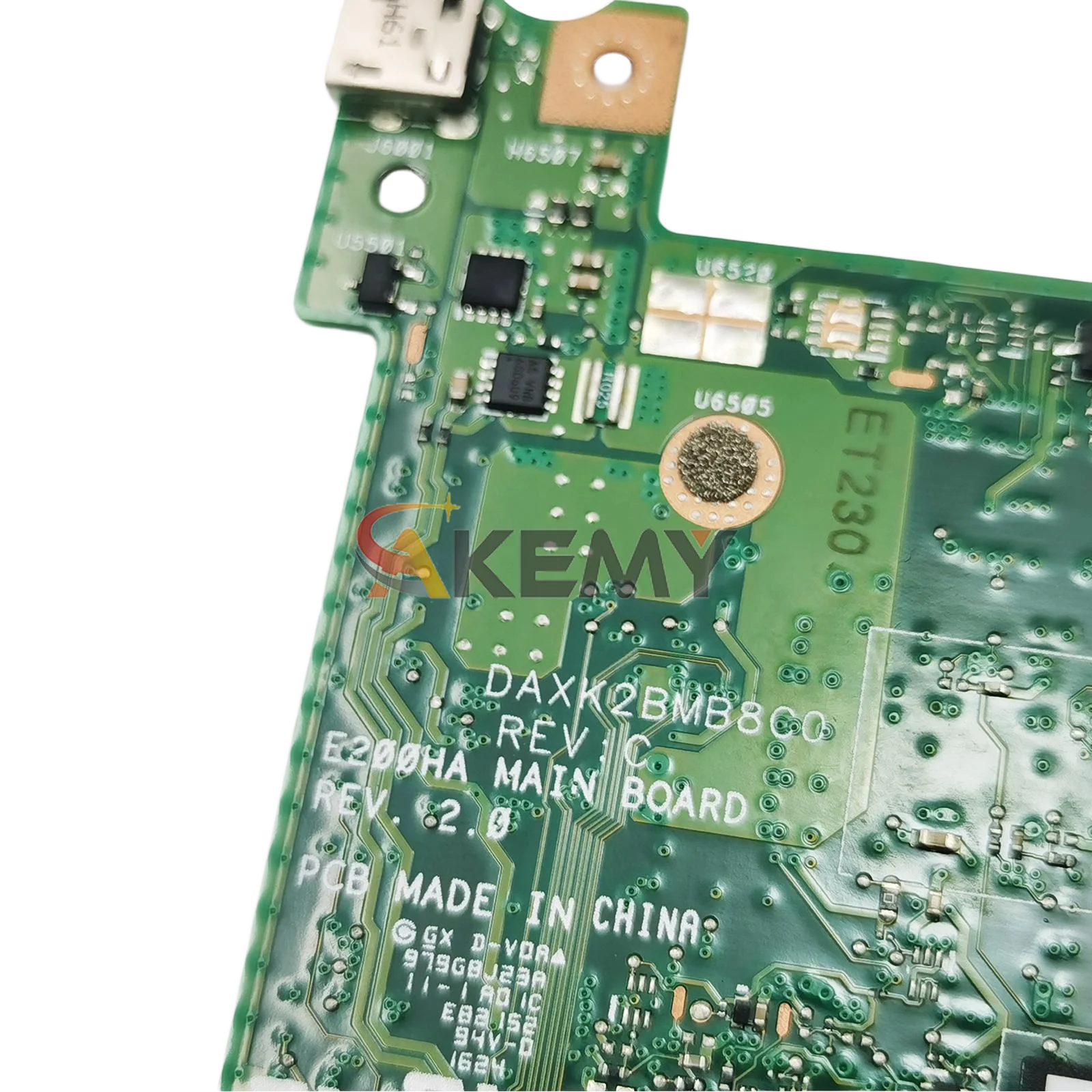 E200ha placa-mãe do portátil para asus ebook e200ha e200h e200han notebook mainboard com z8300 100% testes ok transporte rápido stk