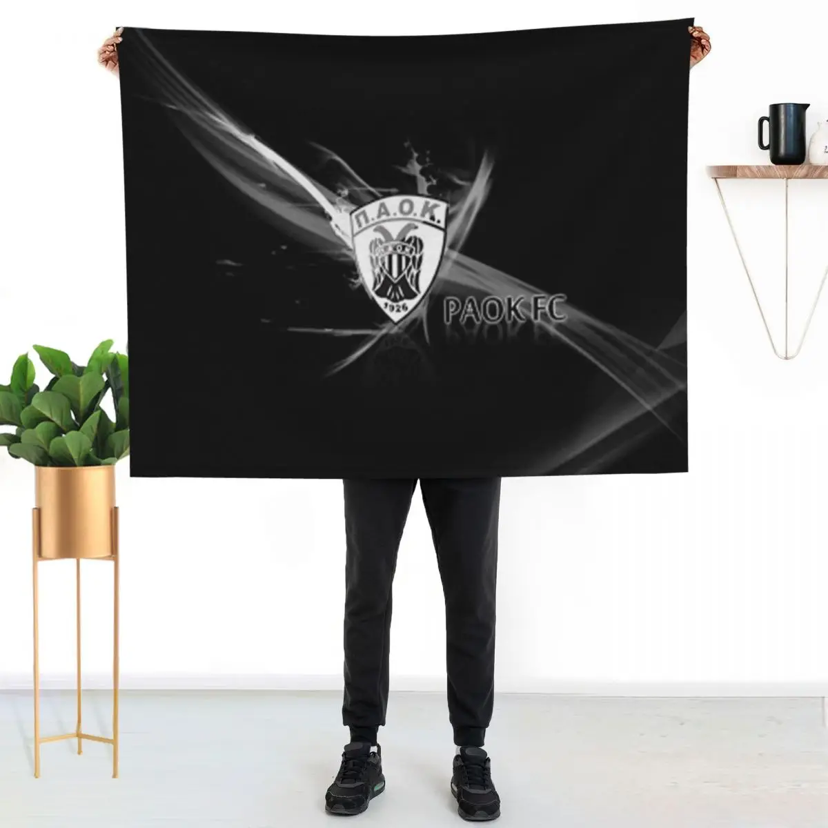 P.A.O.K. Throw Blanket Sofa Beach Softest Summer Cute Thermals For Travel Blankets