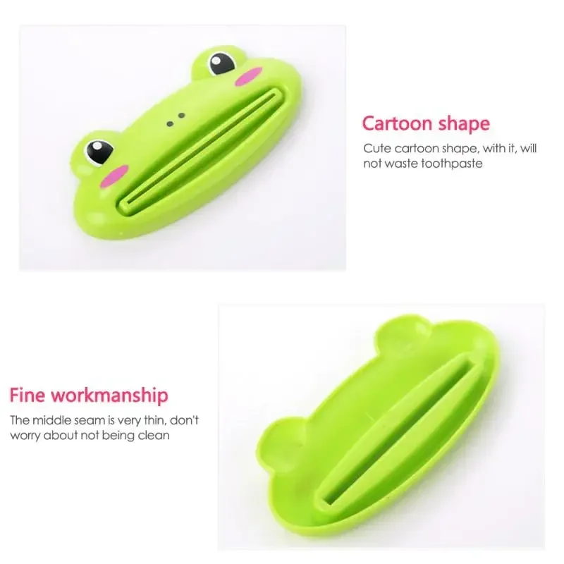 1PC Toothpaste Squeezer Facial Cleanser Clips Toothpaste Tube Saver Toothpaste Dispenser Home Supplies Bathroom Accessories Cute