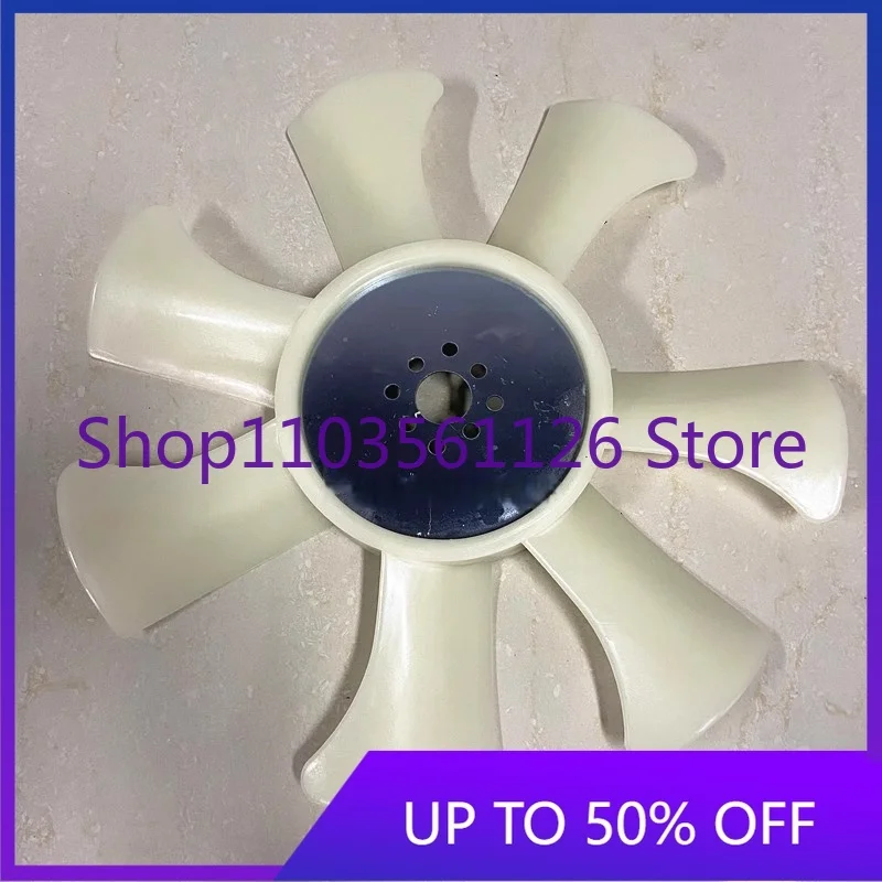 

Hot Sale Excavator Cooling Fan Blade for 4JB1 Engine Compatible with SK60 DH55 Construction Equipment Part