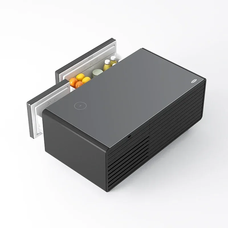 Coffee Table Multi Functional Smart Coffee Table for Summer Frozen Small Refrigerator Gatherings Smart Table with Fridge