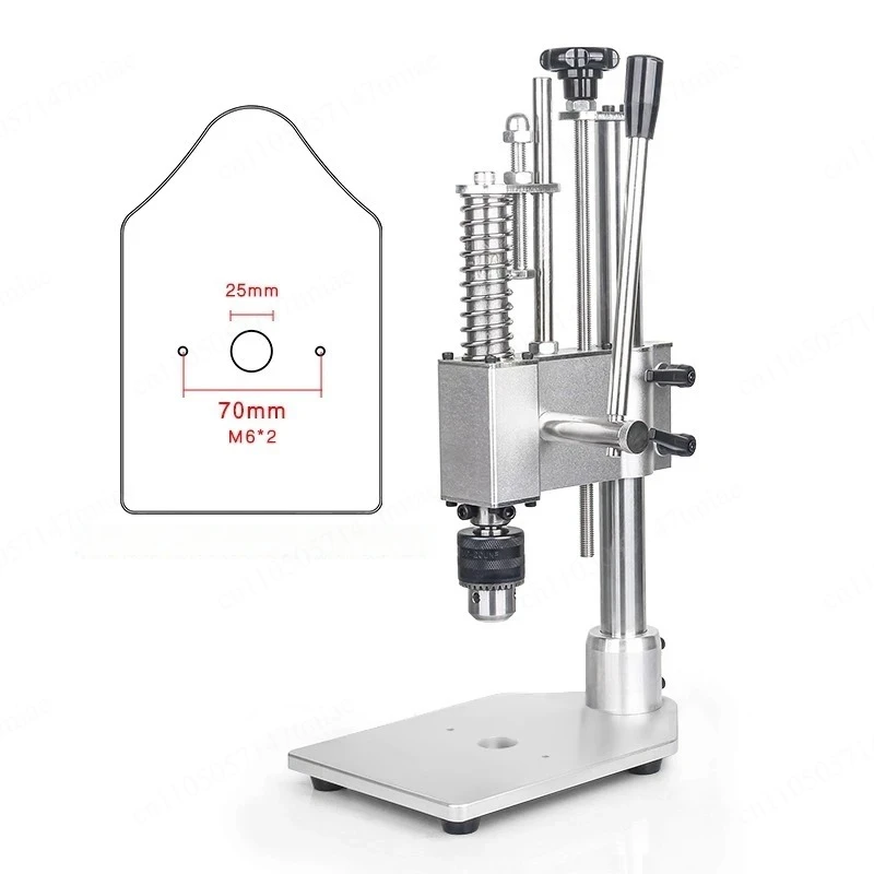 Nozzle Sealing Machine, Manual Perfume Bottle Capping Machine, Sealing Machine, Stamping and Flattening Capping Machine