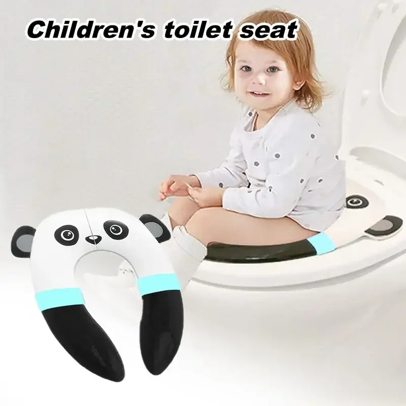 

Складной коврик для сиденья для унитаза для малышей, дорожный коврик для горшка, складной дорожный коврик с пандой, удобный чехол на сиденье для унитаза для дома, кемпинга, поездки