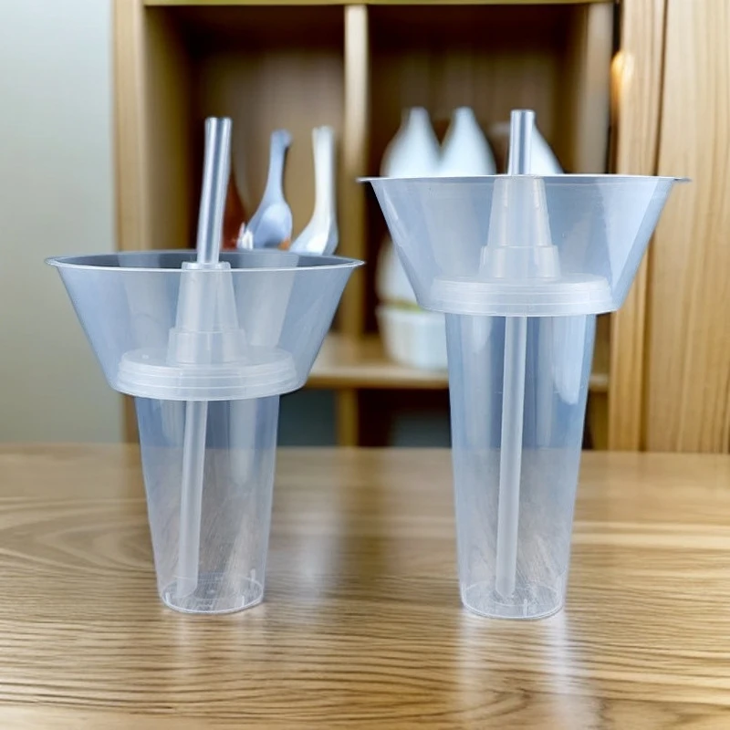 

Thickened disposable smoky cold drink trendy steak and fruit cup holder bowl, Oden and spicy vegetable cup, portable hot pot cup