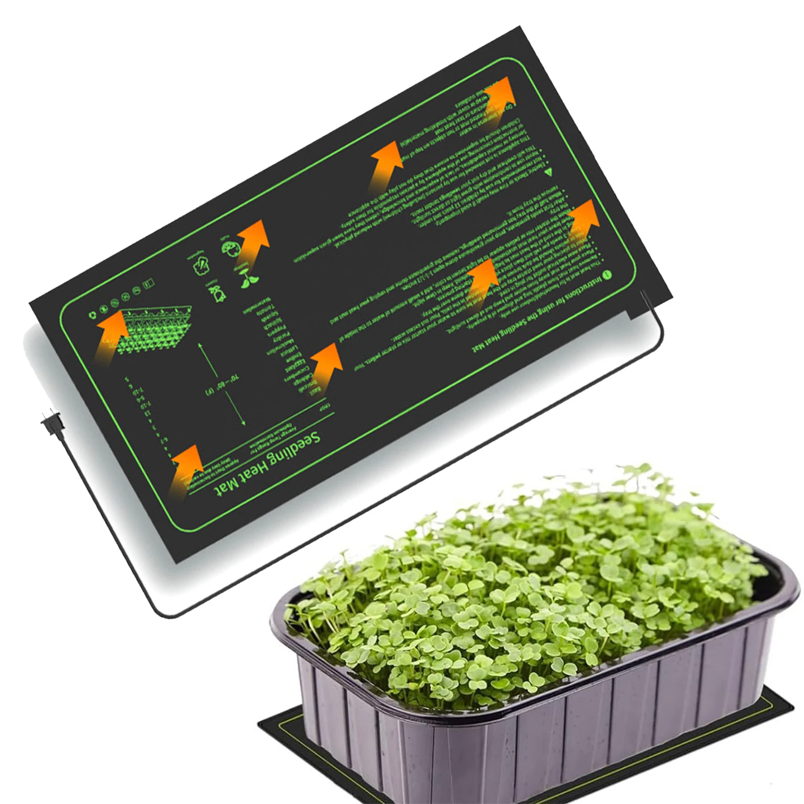 الشتلات التدفئة حصيرة لإنبات ا - مراجعة Bonsai Garden Nursery وسعره
