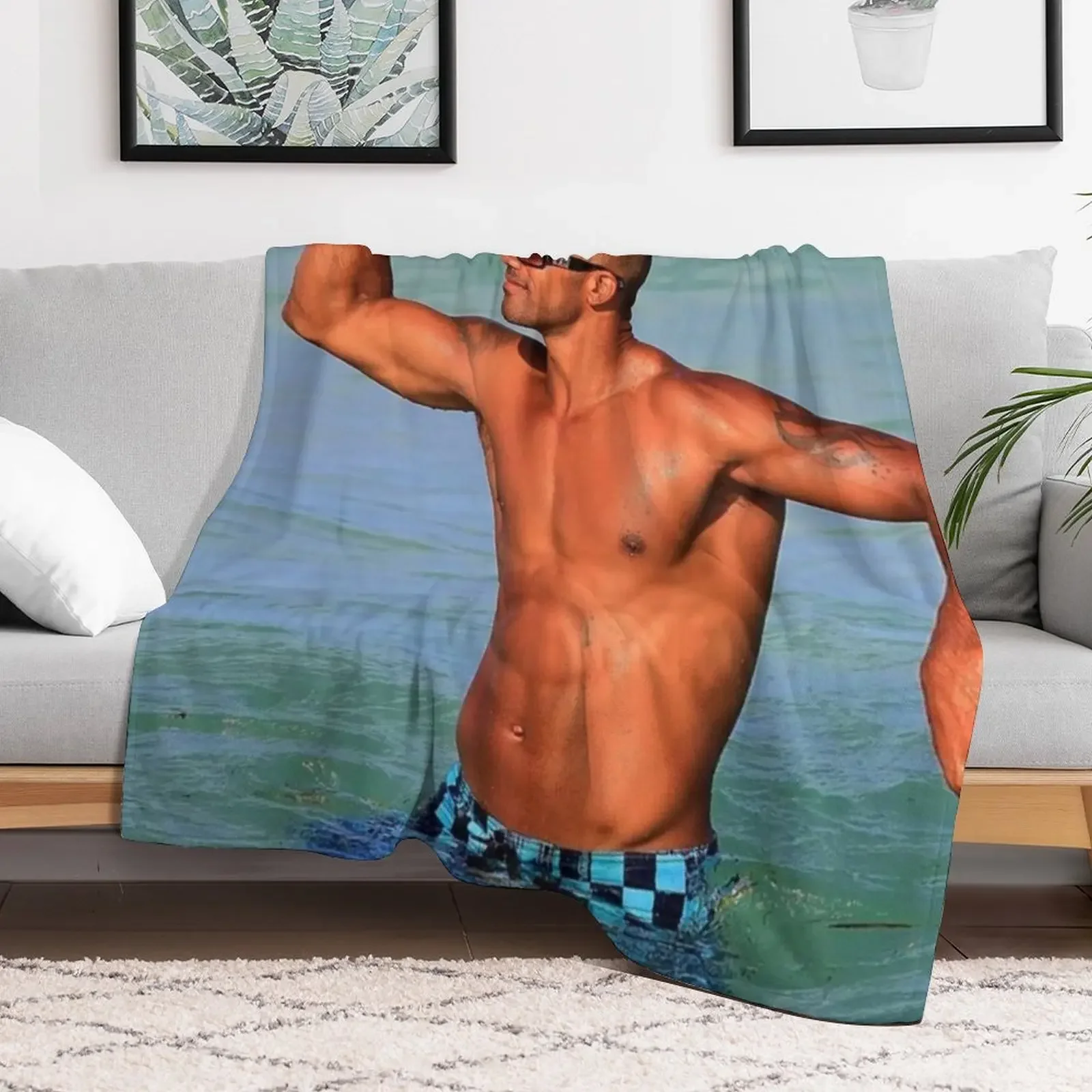 Shemar Throw Blanket manga Plaid Sofa Quilt Blankets