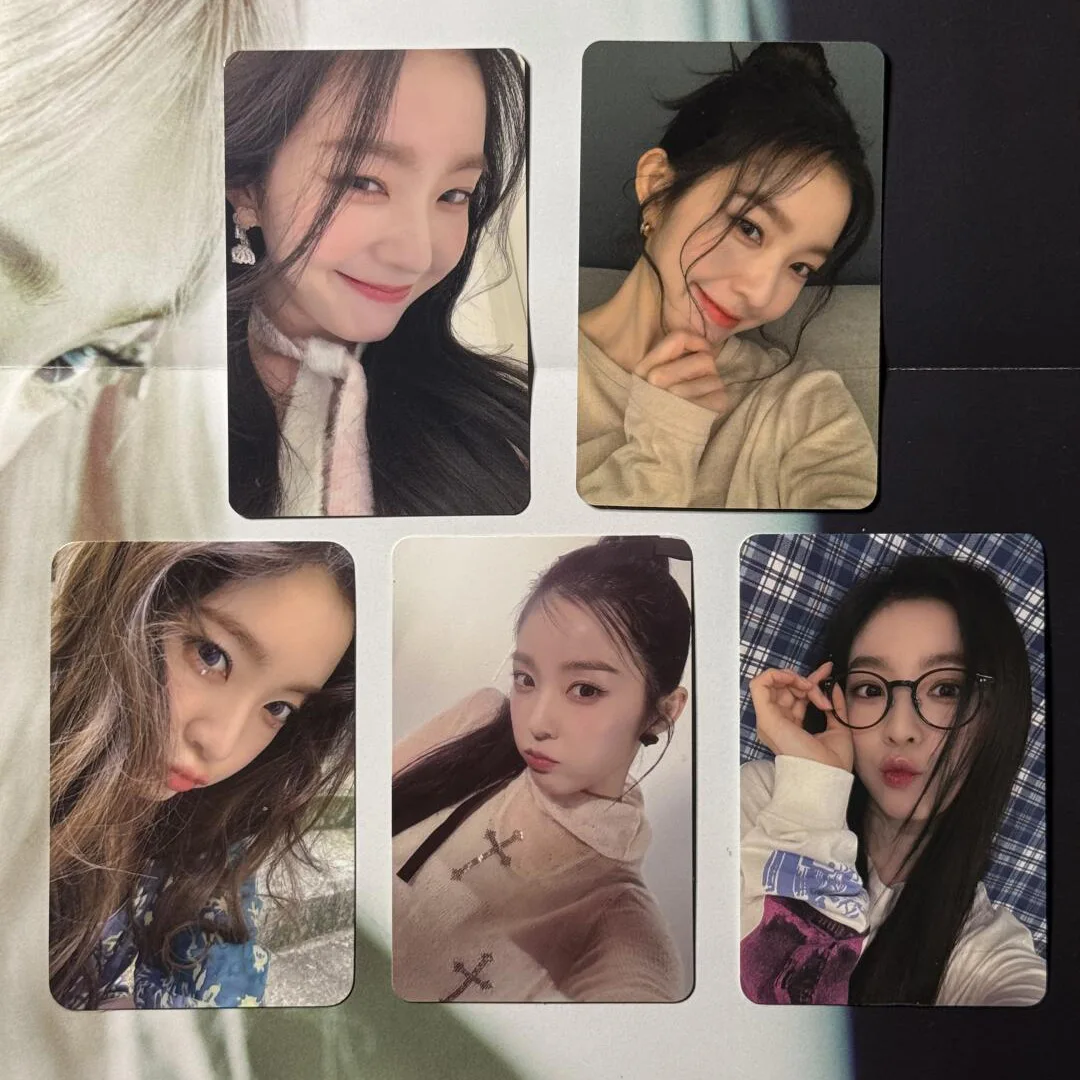 Kpop Idol Irene solo MIni Album Like A Flower Small Cards HD Printing LOMO Cards Fans Gifts Collection