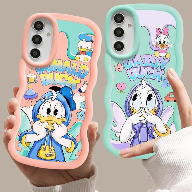 Disney Mickey Minnie Phone Case for Samsung Galaxy A02s A03 Core A15 A21s A51 A12 A13 A04 A05s A11 A30s A50 A14 A20s 4G 5G Cover