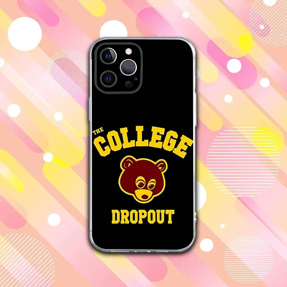 حافظة هاتف K-Kanye Rapper West Bully لهاتف iPhone 17,16,15,14,13,12,11 Pro,Max,Plus,X,XS,XR,SE4,E غطاء ناعم شفاف صغير