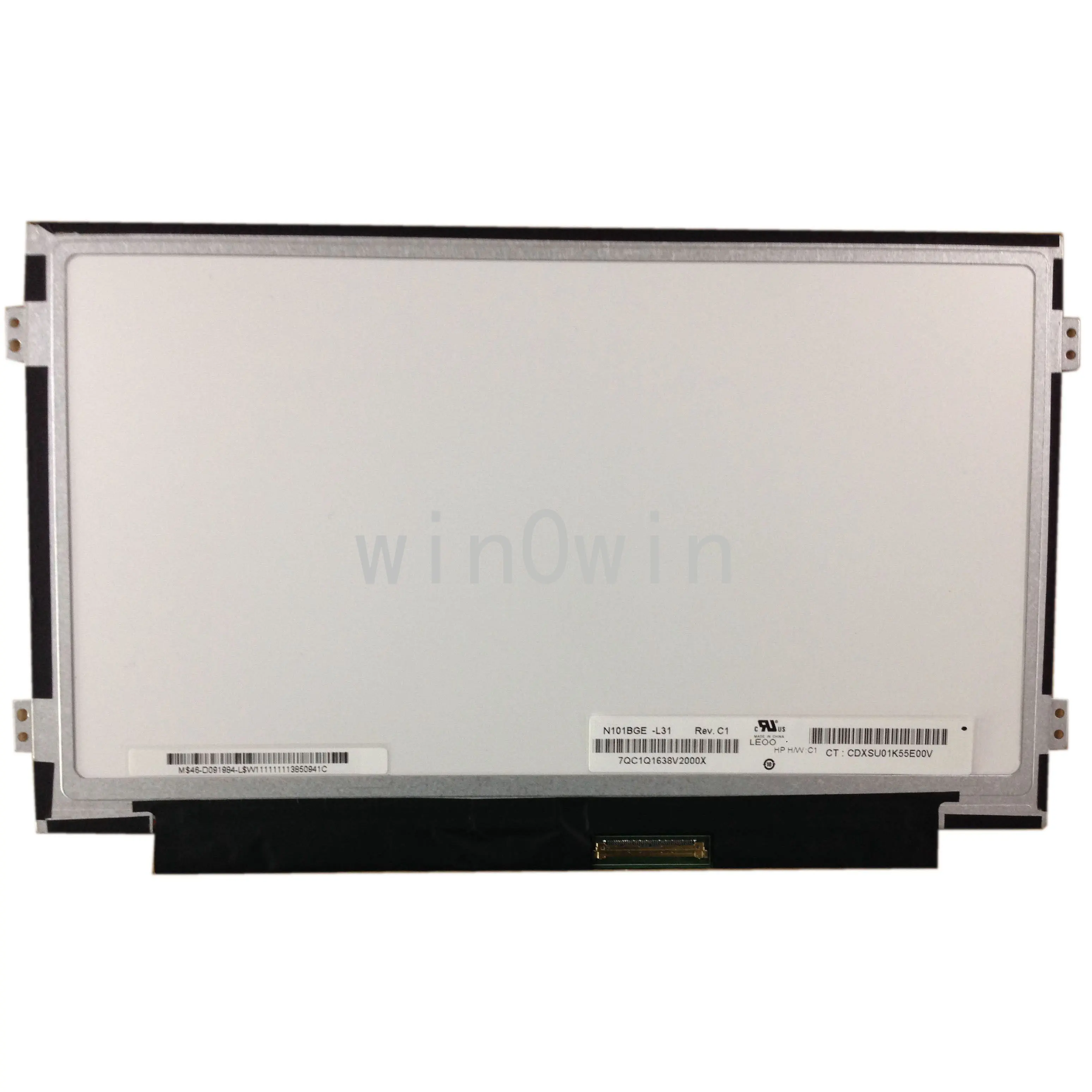 

N101BGE-L31 Rev C1 fit B101XTN01.1 HSD101PHW1-A00 10.1" LED LCD Screen Panel WXGA HD 1366X768 Slim NEW