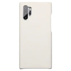 Genuine Cowhide Leather Phone Case for Samsung Galaxy Note 10 Luxury White Back Cover Clearance Big Sale