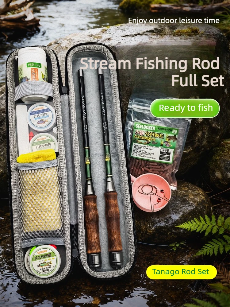 portable-tanago-micro-fishing-rod-set-12-27m-short-section-stream-fishing-pole-kit-with-full-tackle-for-freshwater-tiny-fish