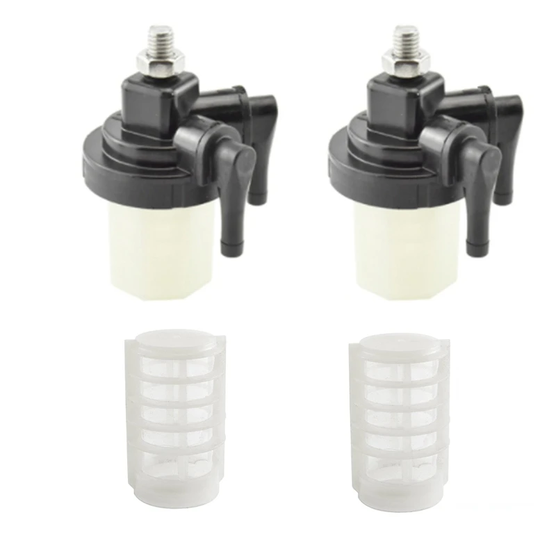 2 SETS Fuel Filter for Yamaha Outboard Boat Motor Water Separator 9.9Hp 15Hp 20Hp 25Hp 30Hp 40Hp