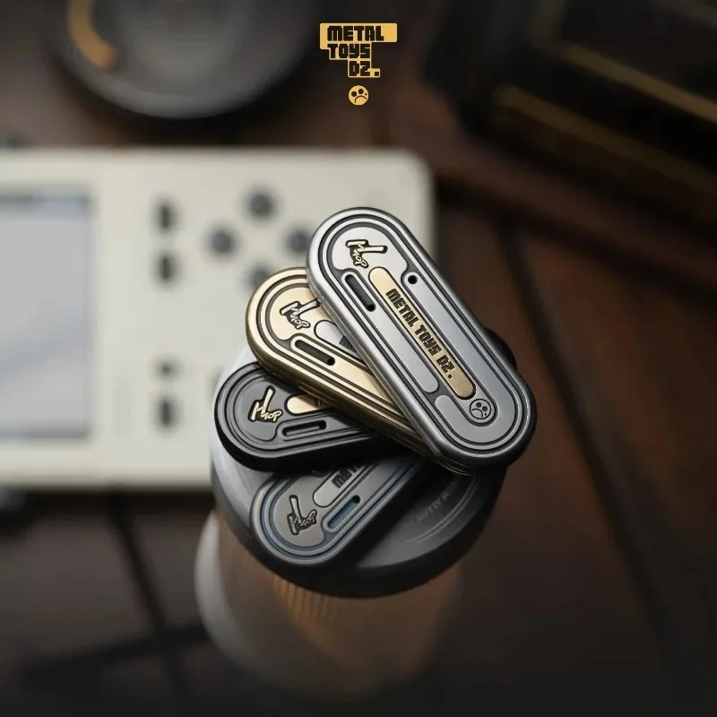 2025, neue Dz.TOP-H, ultradünne, selbstsichernde Struktur, mechanischer Metall-Inlay-Prozess, Fingerspitzen-Push-Karte, Dekompressionsspielzeug