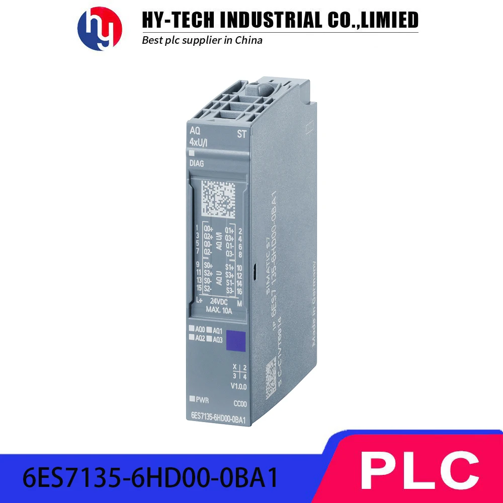

Industrial Automation PLC Analog Output Module 6ES7135-6HD00-0BA1 Standard 16-Bit High Accuracy ±0.3% Direct Replacement Card