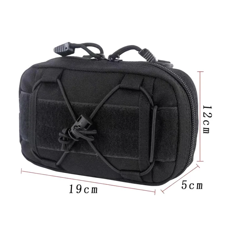 New Molle Waist Bag Tactical Medical First Aid Pouch Tool Gadget Pouch Outdoor Sports Hunting Bag Backpack Vest Accessories Bag
