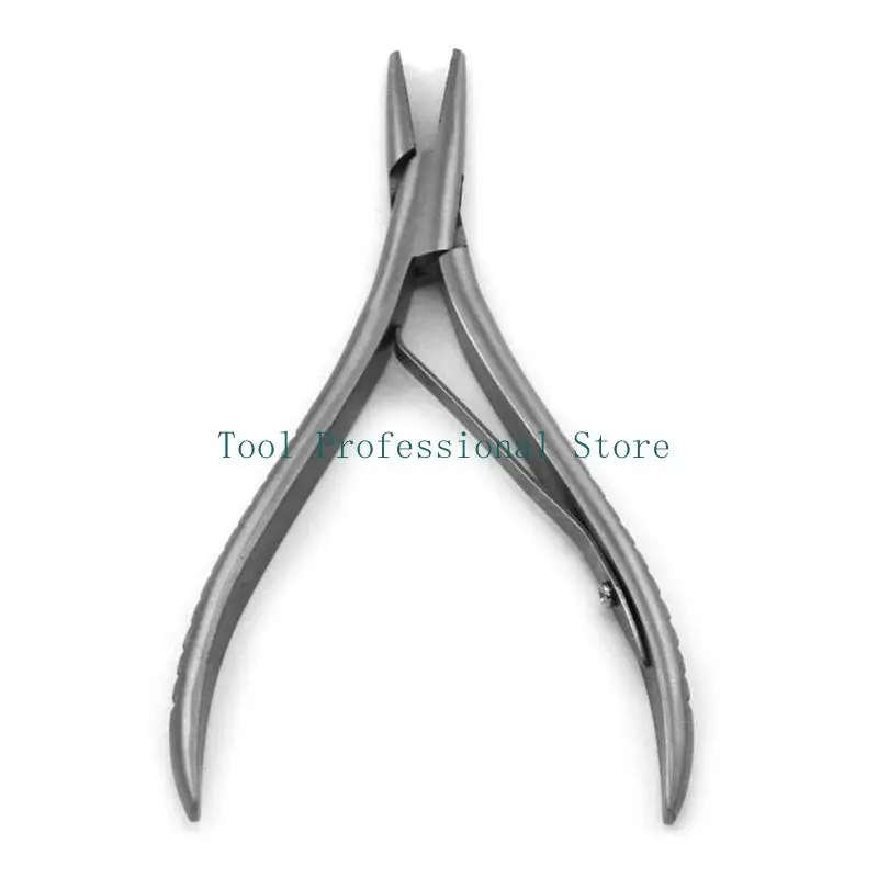 57QF Professional Micro Bead Hair Extension Pliers Multifunction Micro Bead Extension Stainless Steel Best for Salon & Hair