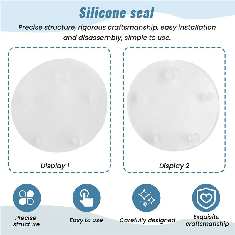 Replacement For Vormax Toilet Tank Silicone Flapper Seal Gasket 3Inch For American Standard 7381424-100.0070A-AT30