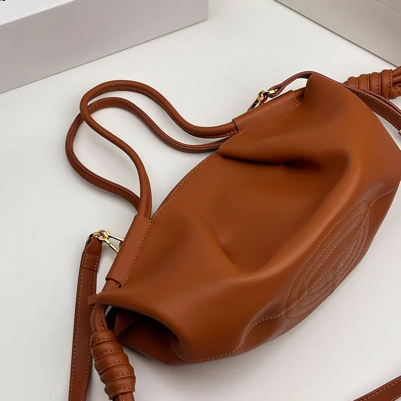 Cloud Dumpling Bag Luxury Design Handbag High Quality Leather Women Tote  Shoulder Crossbody Bag Purse