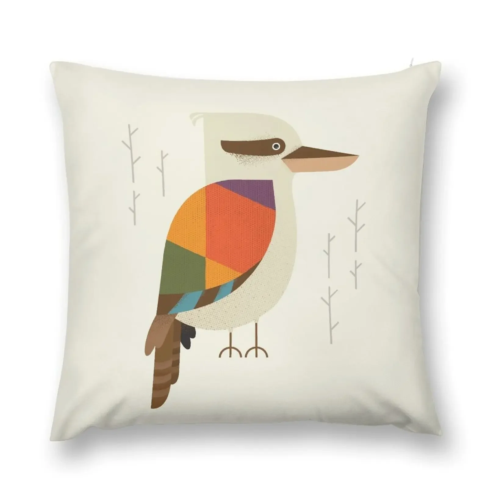 Laughing Kookaburra Throw Pillow Cushions Home Decor autumn decoration pillow