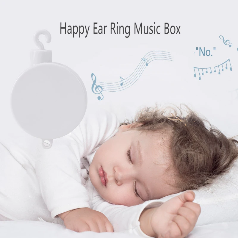 Berço musical para bebês, móvel com brinquedos rotativos pendurados, decoração de cama infantil, sino de cabeceira, brinquedos para bebês, meninos e meninas