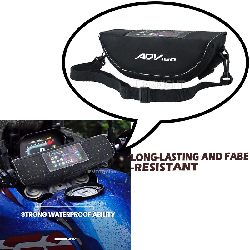 

For Honda ADV160 ADV350 Motorcycle accessories tools bag Waterproof And Dustproof Convenient travel handlebar bag