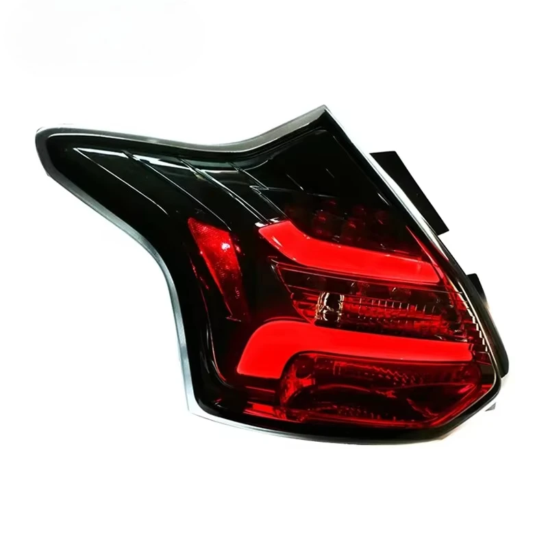 Apply to Focus 2012-2014 Hatchback Tail Light Brake Backup Light Dynamic Turn Signal LED Strip Tail Light Assembly